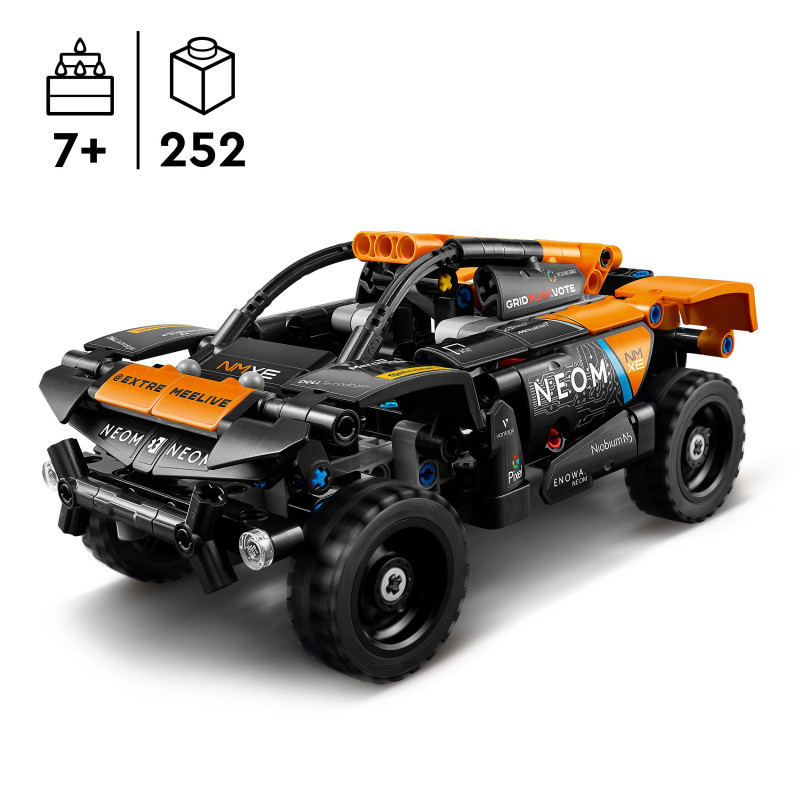 Produktbild för LEGO Technic NEOM McLaren Extreme E racerbil 42166