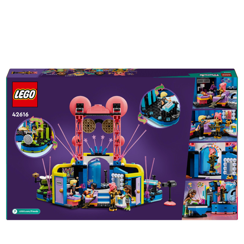 Produktbild för LEGO Friends Heartlake Citys musiktalangshow Leksak 42616