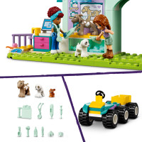 Miniatyr av produktbild för LEGO Friends Bondgårdsdjurens veterinärklinik Leksak 42632
