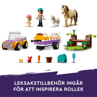 Miniatyr av produktbild för LEGO Friends Häst- och ponnysläp Leksak 42634