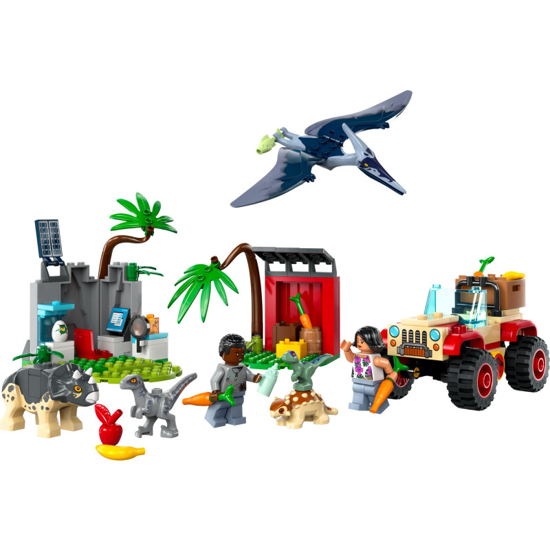Produktbild för LEGO Jurassic World Räddningscenter för dinosaurieungar 76963