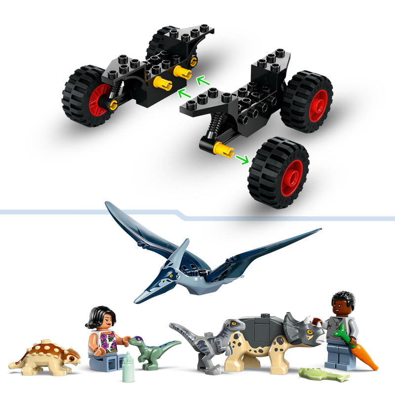 Produktbild för LEGO Jurassic World Räddningscenter för dinosaurieungar 76963