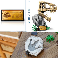 Produktbild för LEGO Jurassic World Dinosauriefossiler: T. rex-skalle 76964