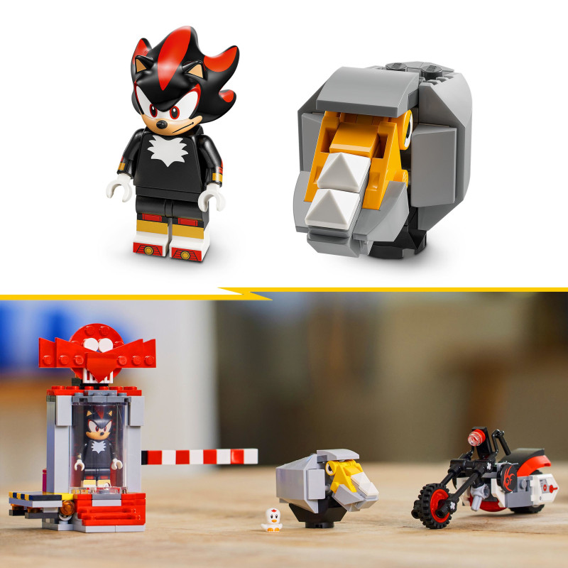 Produktbild för LEGO Sonic the Hedgehog Shadow the Hedgehogs flykt 76995