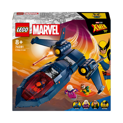 LEGO LEGO Marvel X-Men X-Jet Byggbar leksak 76281