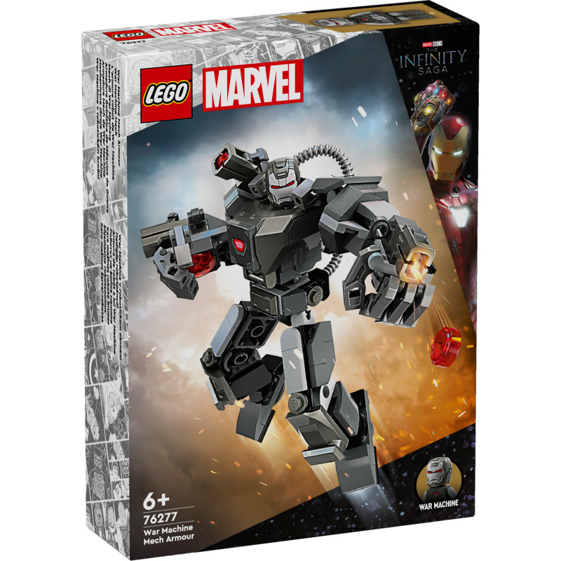 Produktbild för LEGO Marvel War Machines robotrustning Byggleksak 76277