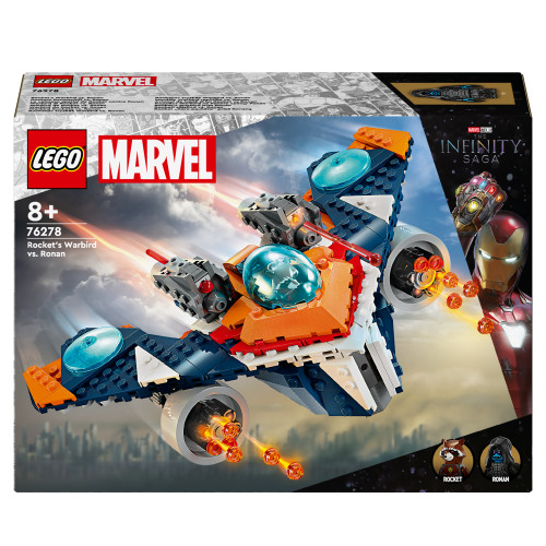 LEGO LEGO Marvel Rockets Warbird mot Ronan Set 76278