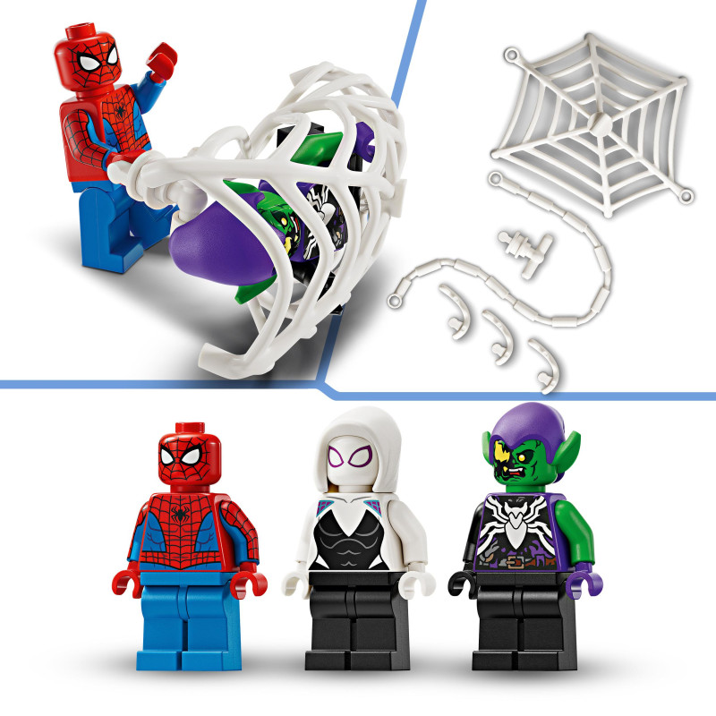 Produktbild för LEGO Marvel Spider-Mans racerbil & Venom Green Goblin 76279