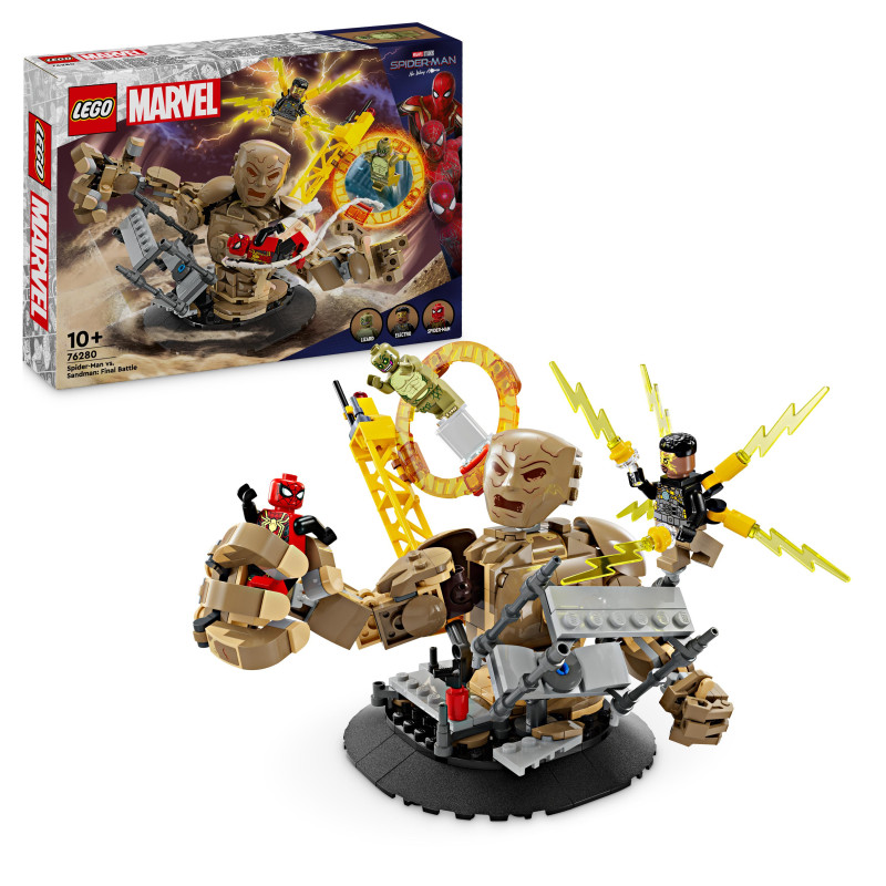 Produktbild för LEGO Marvel Spider-Man mot Sandman: Slutstriden Set 76280