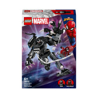 Miniatyr av produktbild för LEGO Marvel Venoms robotrustning mot Miles Morales 76276