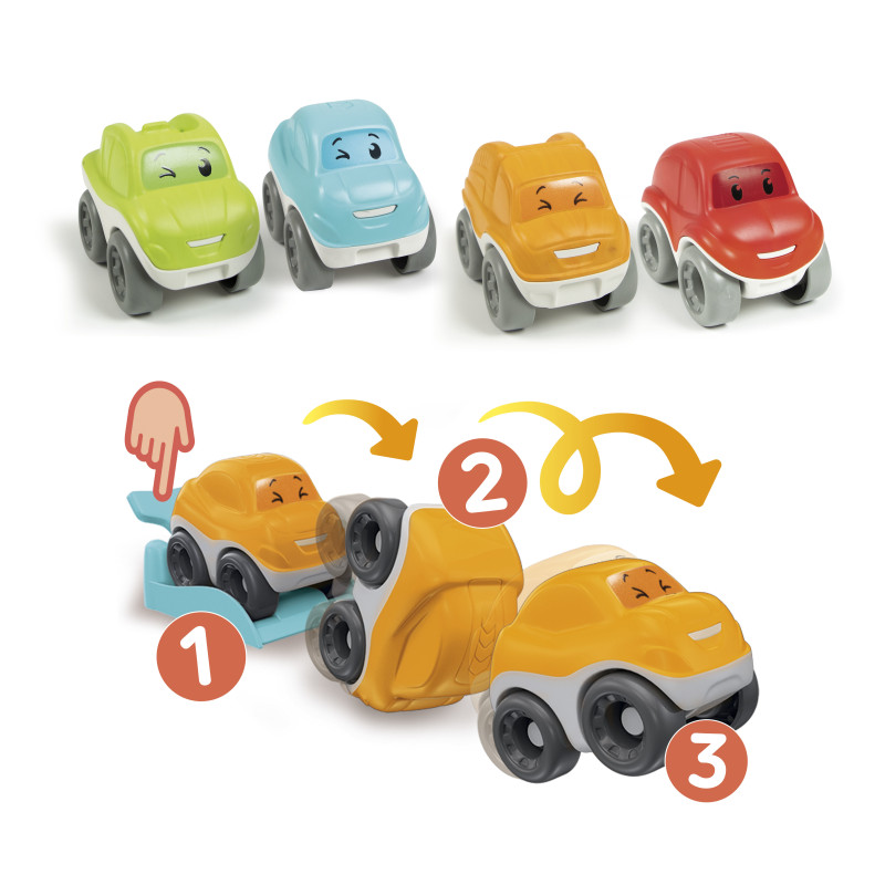 Produktbild för Clementoni Fun Eco Tumble Cars