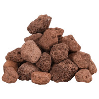Produktbild för Lavagrus 25 kg röd 3-5 cm