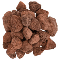 Produktbild för Lavagrus 25 kg röd 3-5 cm