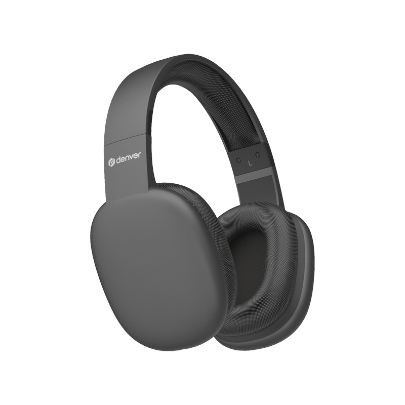 Produktbild för Denver BTH-252 hörlur och headset Trådlös Handhållen Samtal/musik/sport/vardag Bluetooth Grå