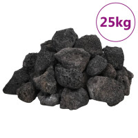 Produktbild för Lavagrus 25 kg svart 3-5 cm