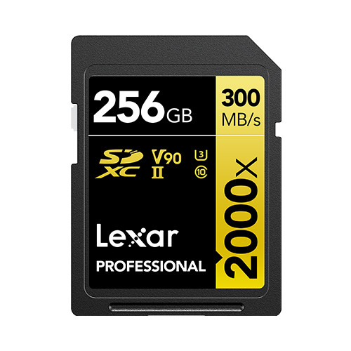 LEXAR Lexar LSD2000256G-BNNNG flashminne 256 GB SDXC Klass 10
