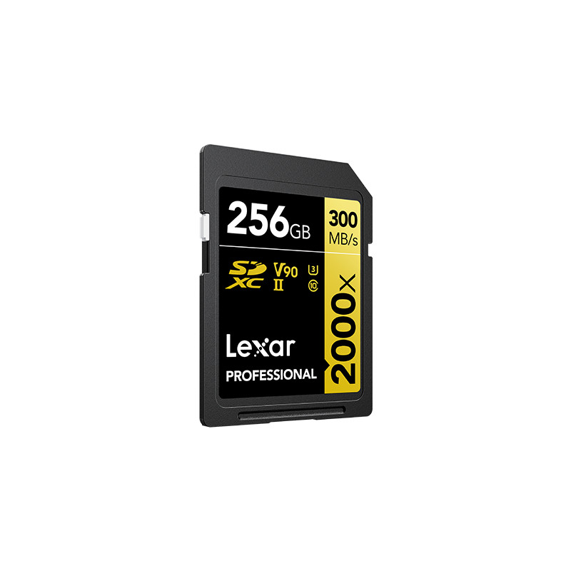 Produktbild för Lexar LSD2000256G-BNNNG flashminne 256 GB SDXC Klass 10