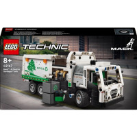 Produktbild för LEGO Technic 42167 - Mack LR Electric Garbage Truck - byggsats