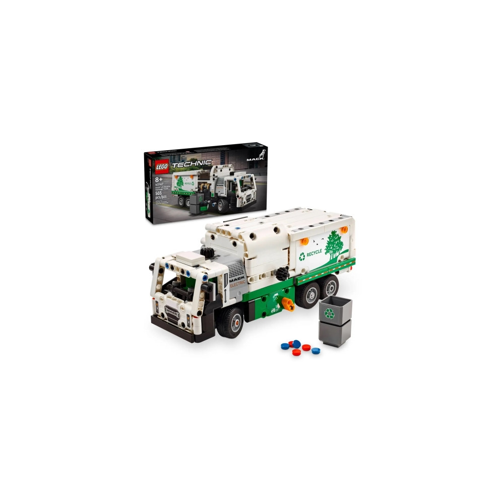 Produktbild för LEGO Technic 42167 - Mack LR Electric Garbage Truck - byggsats