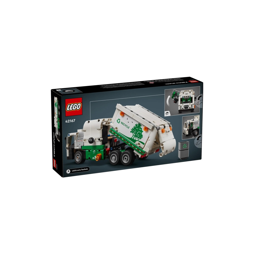 Produktbild för LEGO Technic 42167 - Mack LR Electric Garbage Truck - byggsats