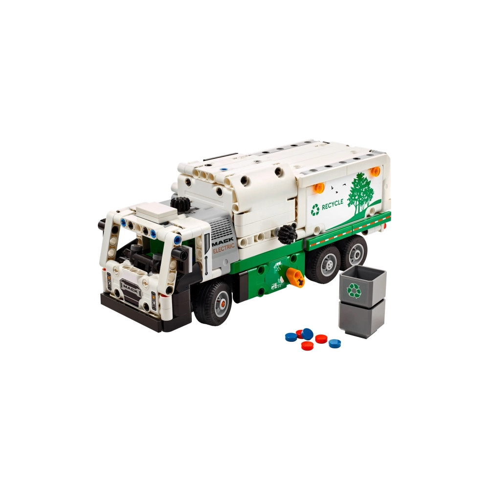 Produktbild för LEGO Technic 42167 - Mack LR Electric Garbage Truck - byggsats