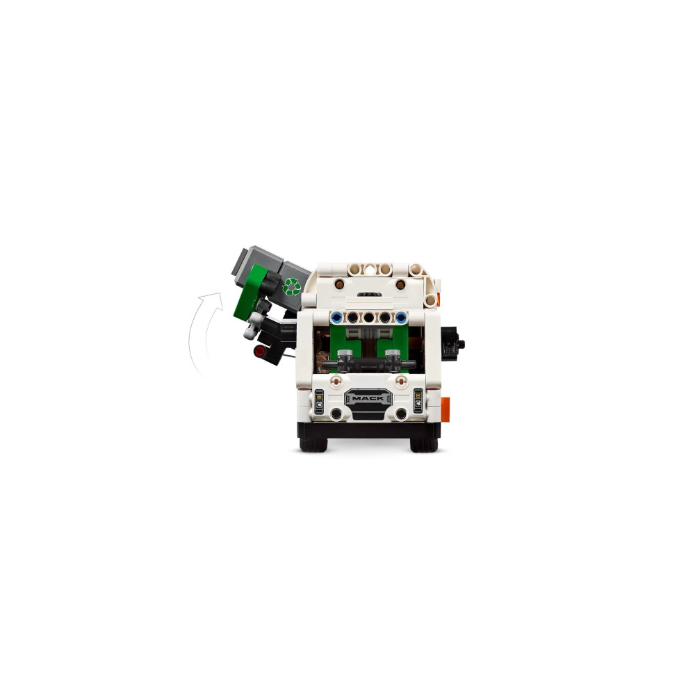 Produktbild för LEGO Technic 42167 - Mack LR Electric Garbage Truck - byggsats