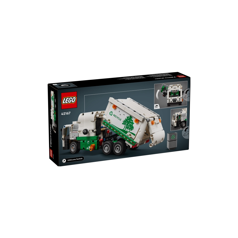 Produktbild för LEGO Technic 42167 - Mack LR Electric Garbage Truck - byggsats