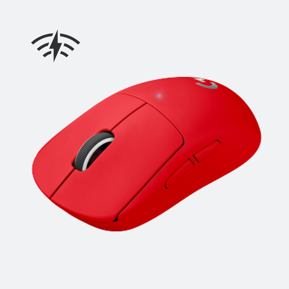 Produktbild för Logitech G Pro X Superlight datormöss högerhand RF Trådlös Optisk 25600 DPI