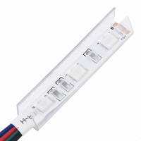 Produktbild för Skänk med LED-belysning sonoma-ek 41x37x100 cm