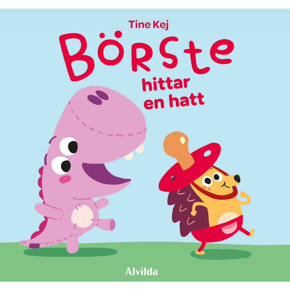 Produktbild för Börste hittar en hatt (bok, board book)