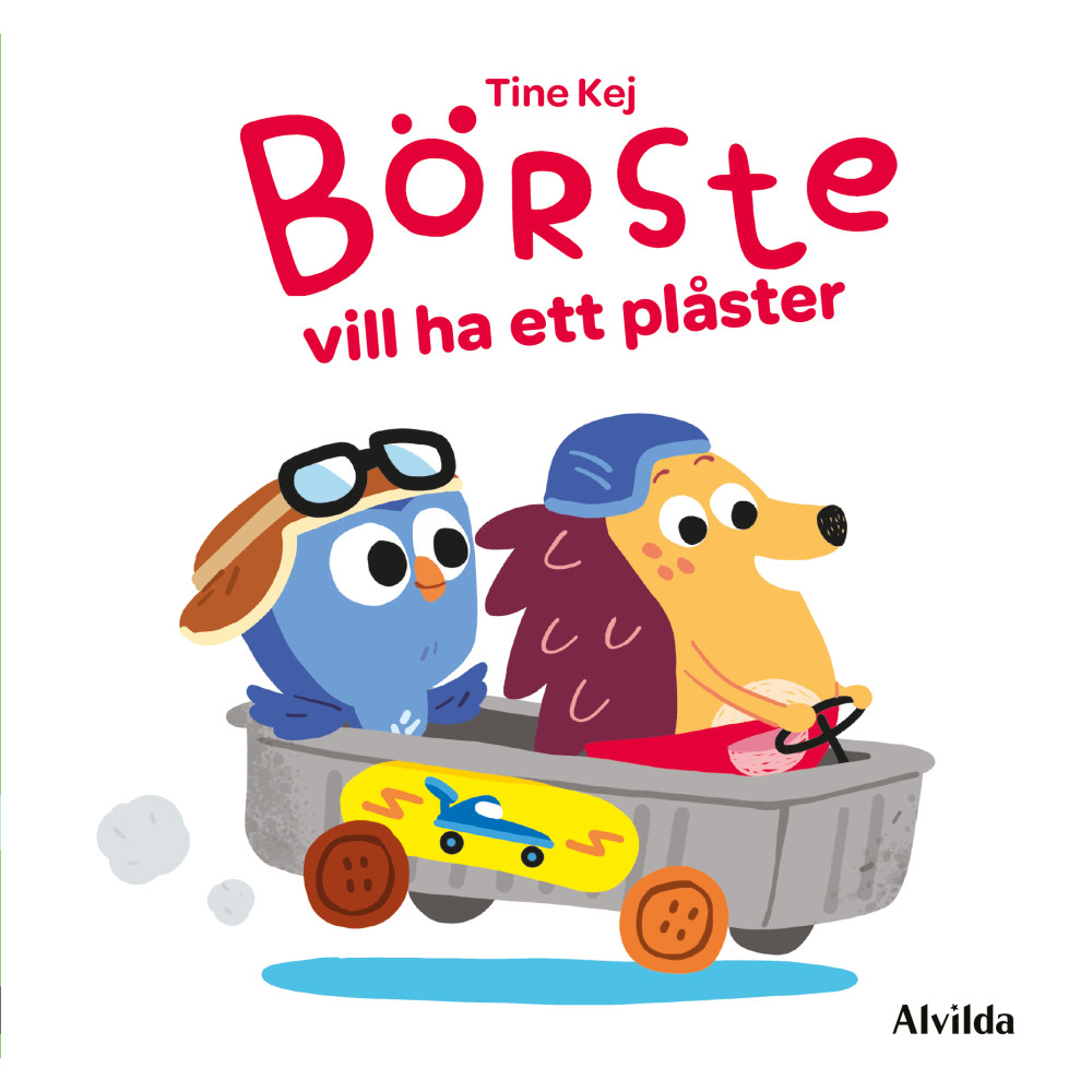 Produktbild för Börste vill ha ett plåster (bok, board book)