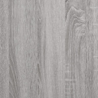 Miniatyr av produktbild för Förvaringsbänk grå sonoma 62x42x46 cm konstruerat trä