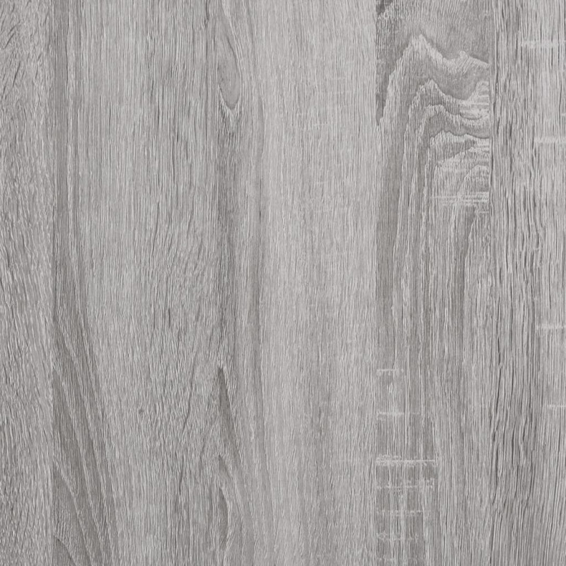 Produktbild för Förvaringsbänk grå sonoma 62x42x46 cm konstruerat trä