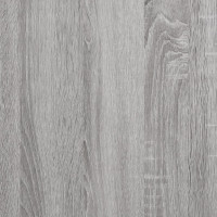 Produktbild för Förvaringsbänk grå sonoma 82x42x46 cm konstruerat trä