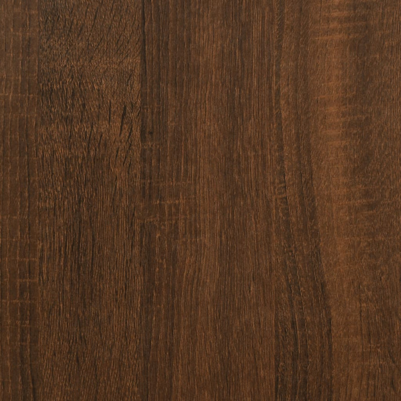 Produktbild för Förvaringsbänk brun ek 102x42x46 cm konstruerat trä