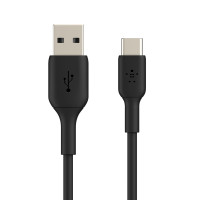 Produktbild för Belkin CAB001BT2MBK USB-kablar 2 m USB A USB C Svart