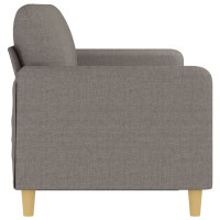 Produktbild för 3-sitssoffa taupe 180 cm tyg