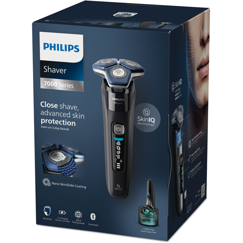 Produktbild för Philips SHAVER Series 7000 S7886/58 Elektrisk rakapparat för våt- och torrakning
