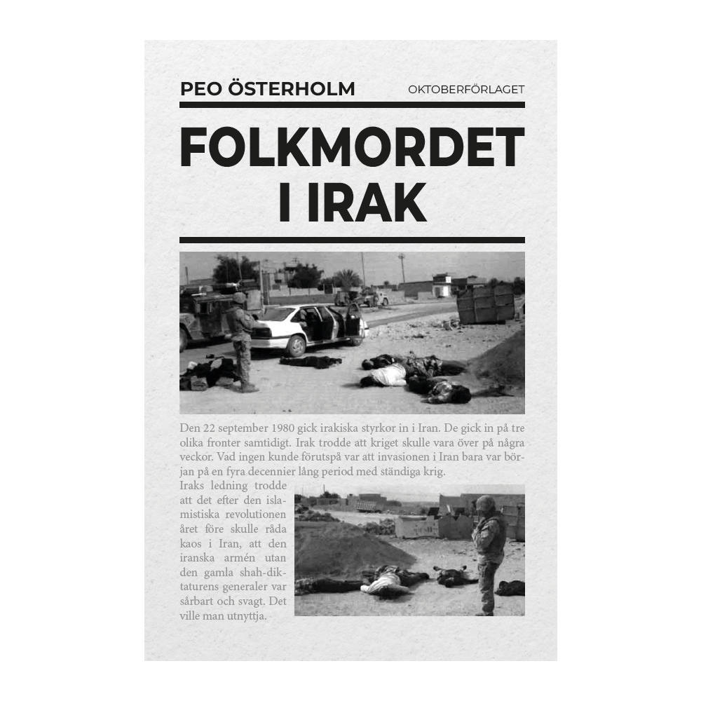 Produktbild för Folkmordet i Irak (häftad)