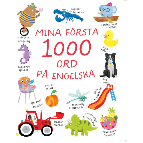 Ailie Busby Mina första 1000 ord på engelska (inbunden)