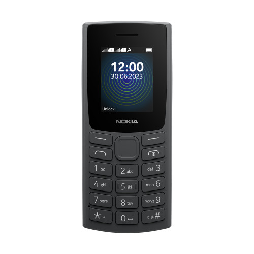 NOKIA Nokia 110 4,57 cm (1.8") 79,6 g Svart Funktionstelefon