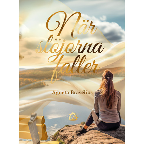 Agneta Bravélius När slöjorna faller (bok, danskt band)
