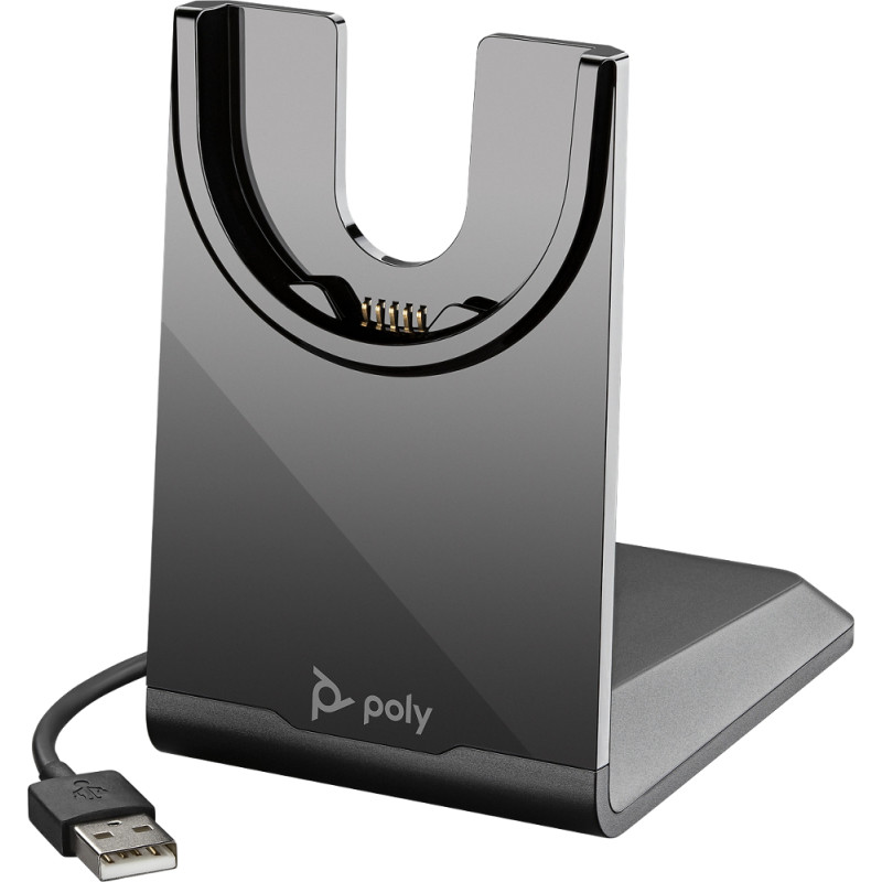 Produktbild för POLY 213546-01 mobilladdare Hörlurar Svart USB inomhus
