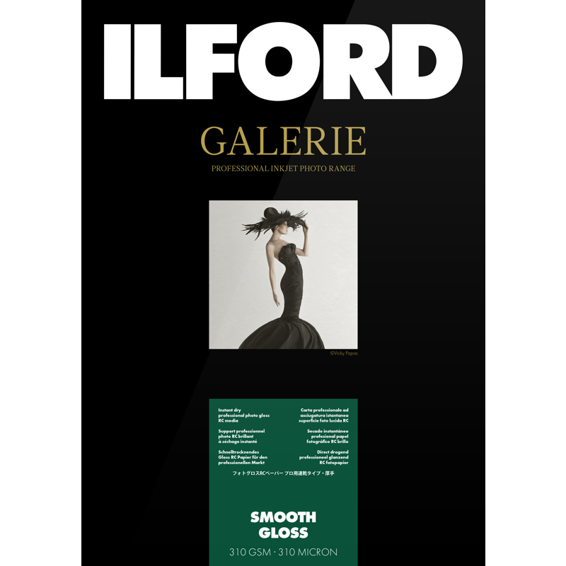 Produktbild för Ilford Galerie Smooth Gloss 310g A4 100 Sheets