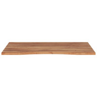 Produktbild för Bordsskiva 110x80x2,5 cm rektangulär massiv akacia