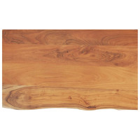 Produktbild för Bänkskiva för badrum 90x60x3,8 cm rektangulär massiv akacia