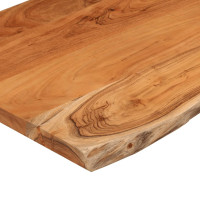 Produktbild för Bänkskiva för badrum 90x60x3,8 cm rektangulär massiv akacia