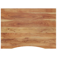 Produktbild för Bordsskiva 100x80x2,5 cm rektangulär massiv akacia
