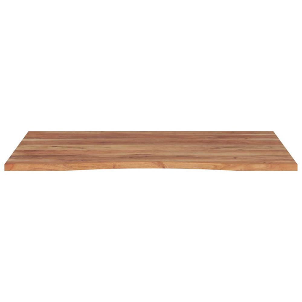 Produktbild för Bordsskiva 100x80x2,5 cm rektangulär massiv akacia