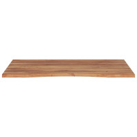 Produktbild för Bordsskiva 100x80x2,5 cm rektangulär massiv akacia